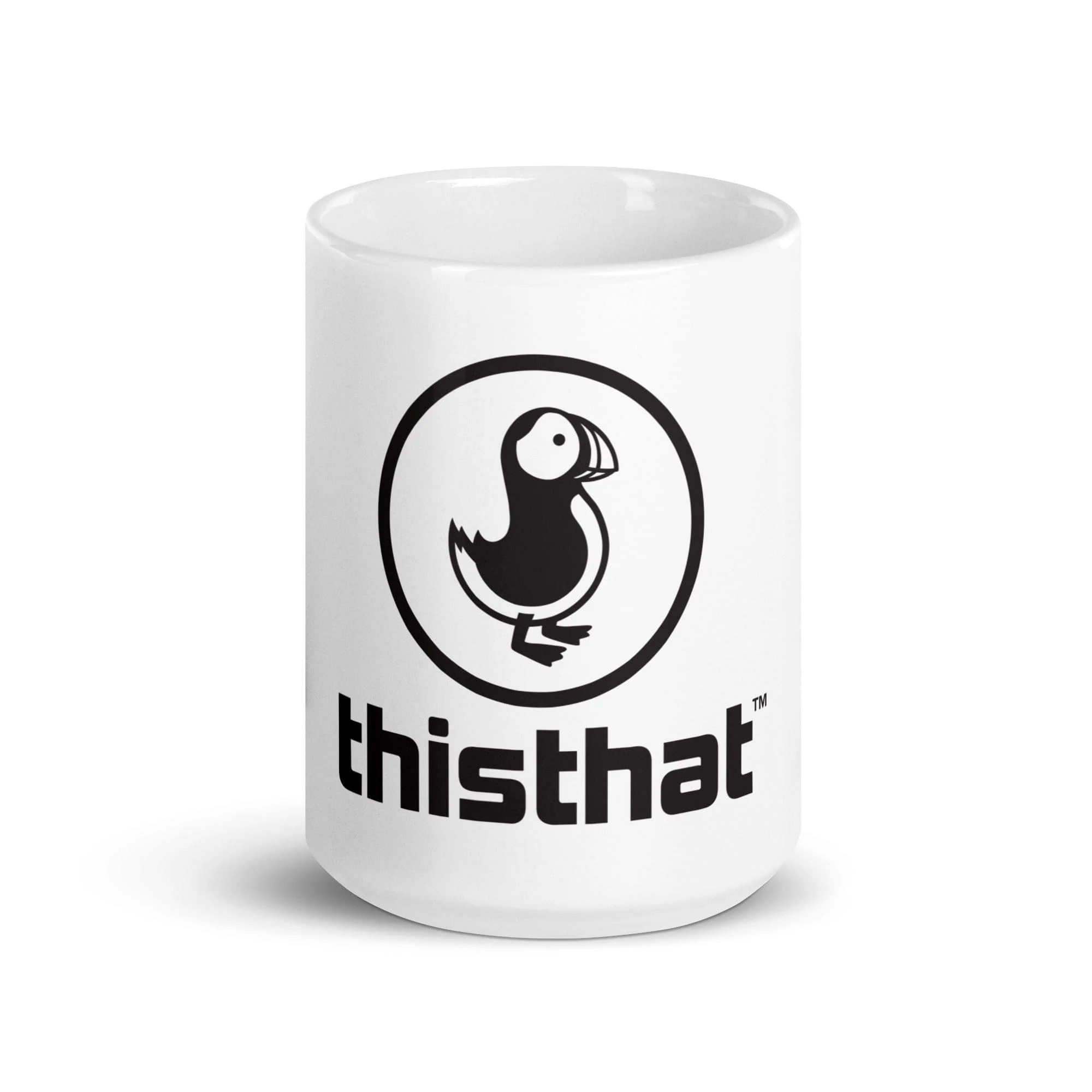 "Puffin" Mug White - Image 6